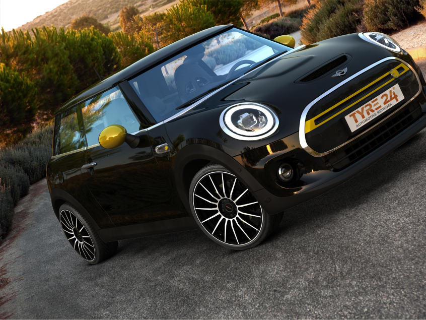 LAMERA (L)|Schwarz Matt Poliert 19