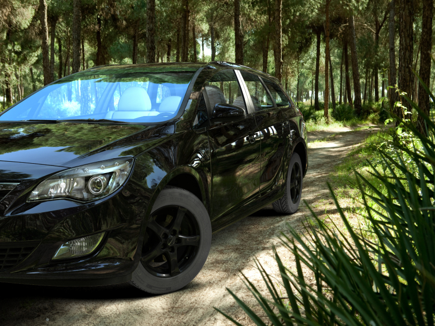 F|Black Glossy 16
