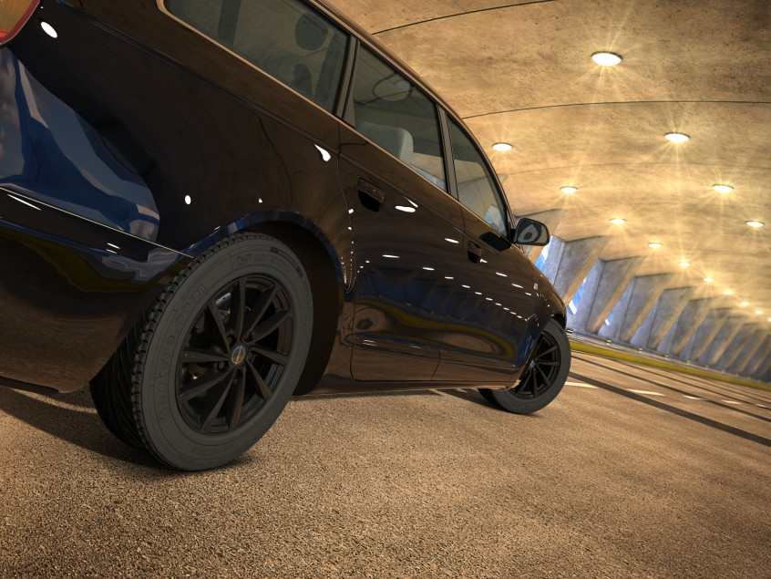 V|Black Glossy 16