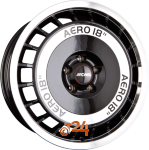 RONAL R50 AERO Schwarz Frontkopiert Einteilig 8.00 x 18 ET 45.00  5x112