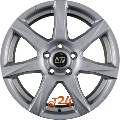 MSW MSW 77 8x18 ET45 5x12 Full Silver Einteilig