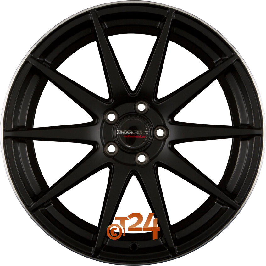 GTX|Black Rim Polished Matt 20