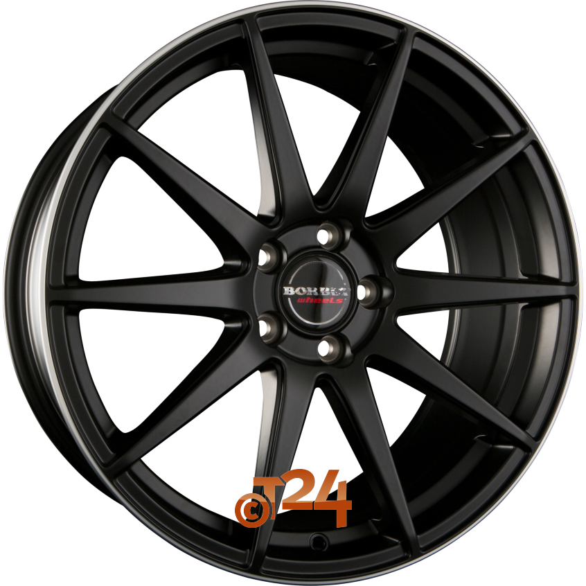 GTX|Black Rim Polished Matt 20