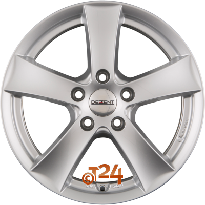 DEZENT TX 7x16 ET39 5x112 SILVER - Silber Einteilig