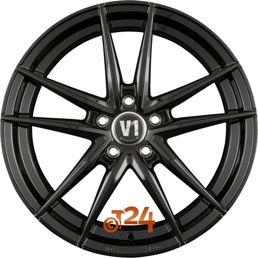 V3|Schwarz Glanz Lackiert SW+ 18