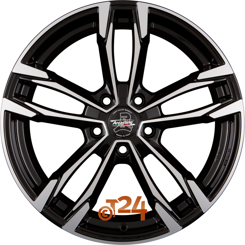 GIORGIONE|Black Glossy Polished 18