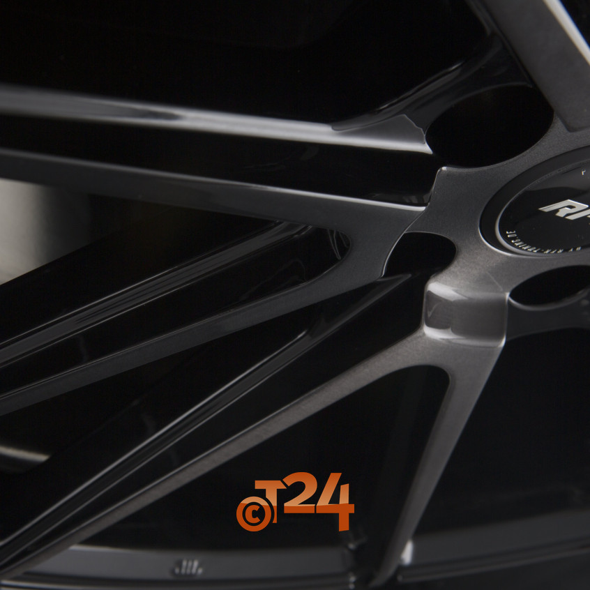 GLS302|Gloss Black Brushed Face 19