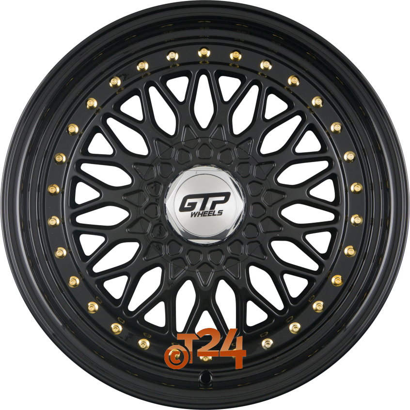 GTP 040|Schwarz Goldene Zierschrauben 17