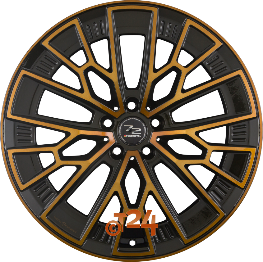 1972|Glossy Black Bronze Machined 21