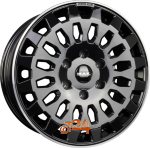MAK OVERLAND Gloss Black Mirror Ring Einteilig 7.00 x 17 ET 50.00  6x120