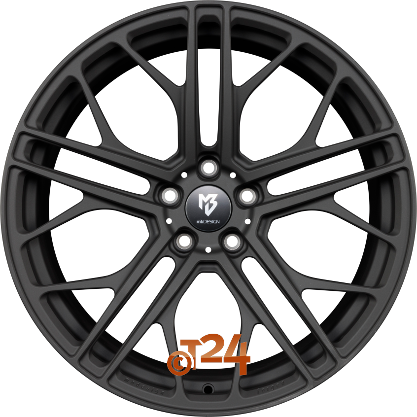 SF1 FORGED|Schwarz Stumpfmatt (BP1) 20