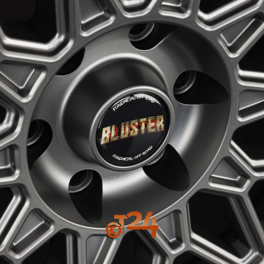 BLUSTER|Matt Titanium Black Lip 18