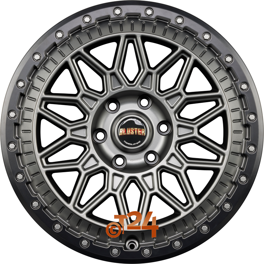 BLUSTER|Matt Titanium Black Lip 20