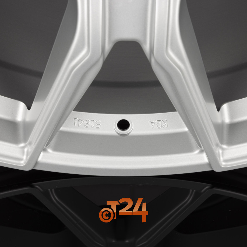 V1|Solid Titanium Silber 20