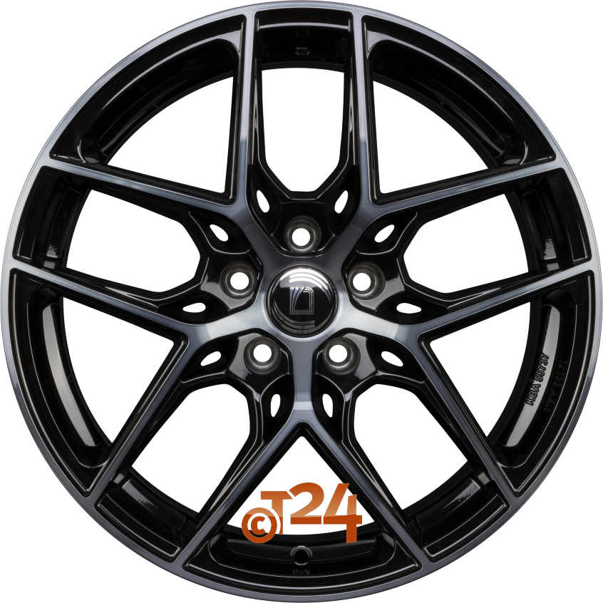 MM1004|Gloss Black Dark Polished 17