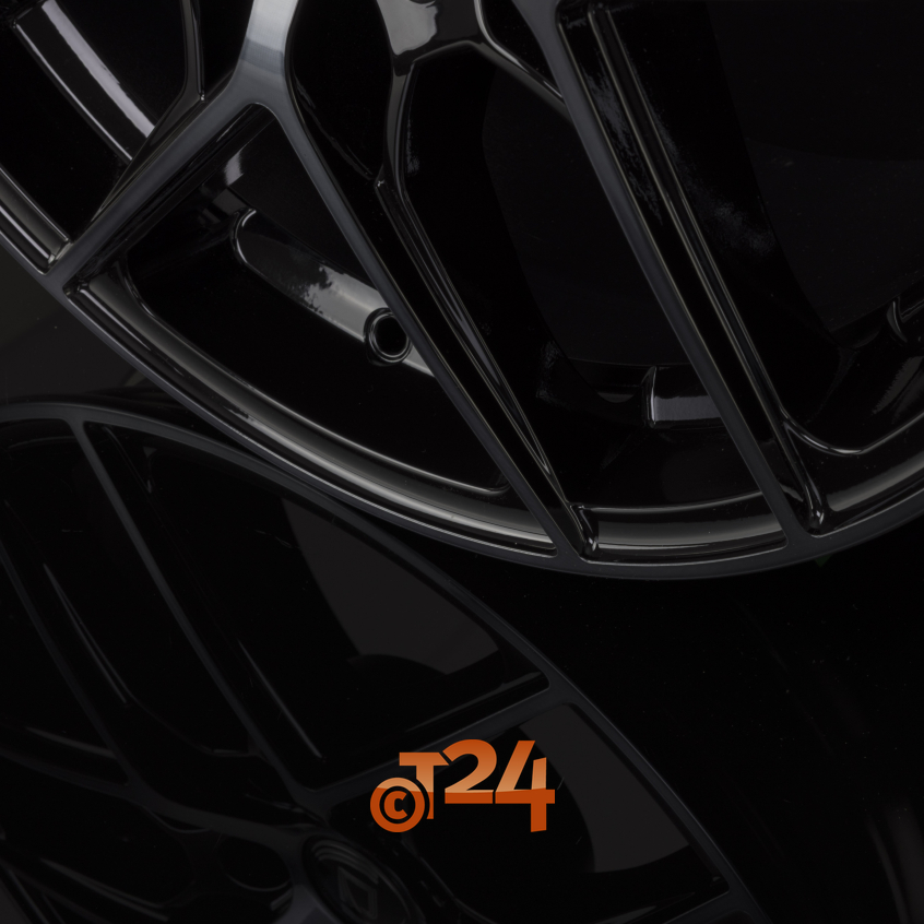 MM1004|Gloss Black Dark Polished 18