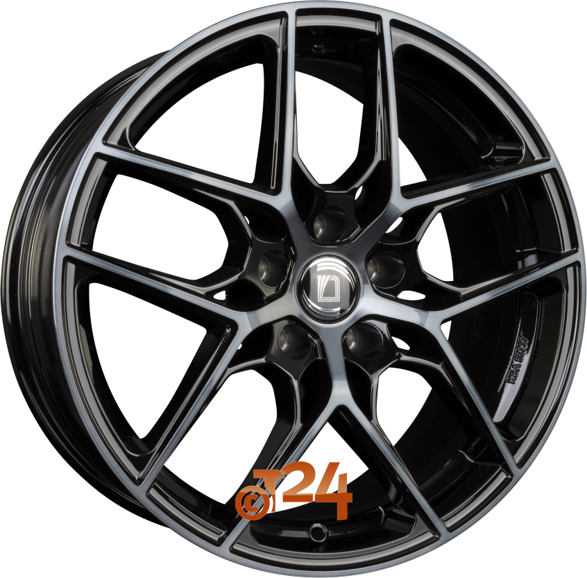 MM1004|Gloss Black Dark Polished 20