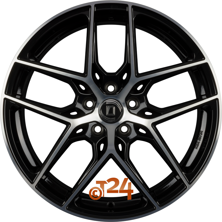 MM1004|Gloss Black Polished 18