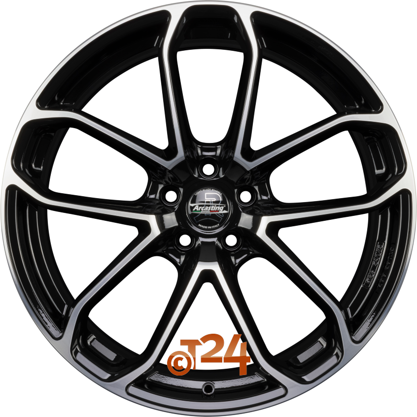 CAESAR|Nero Diamante - Black Polished 22