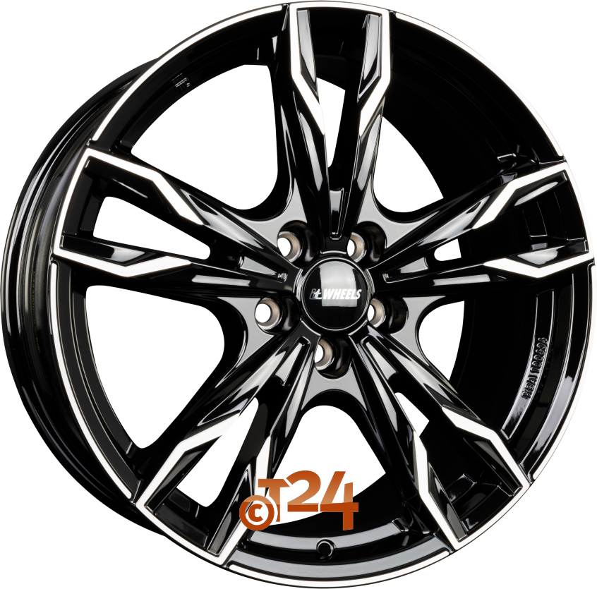 GINA|Gloss Black Polished 17