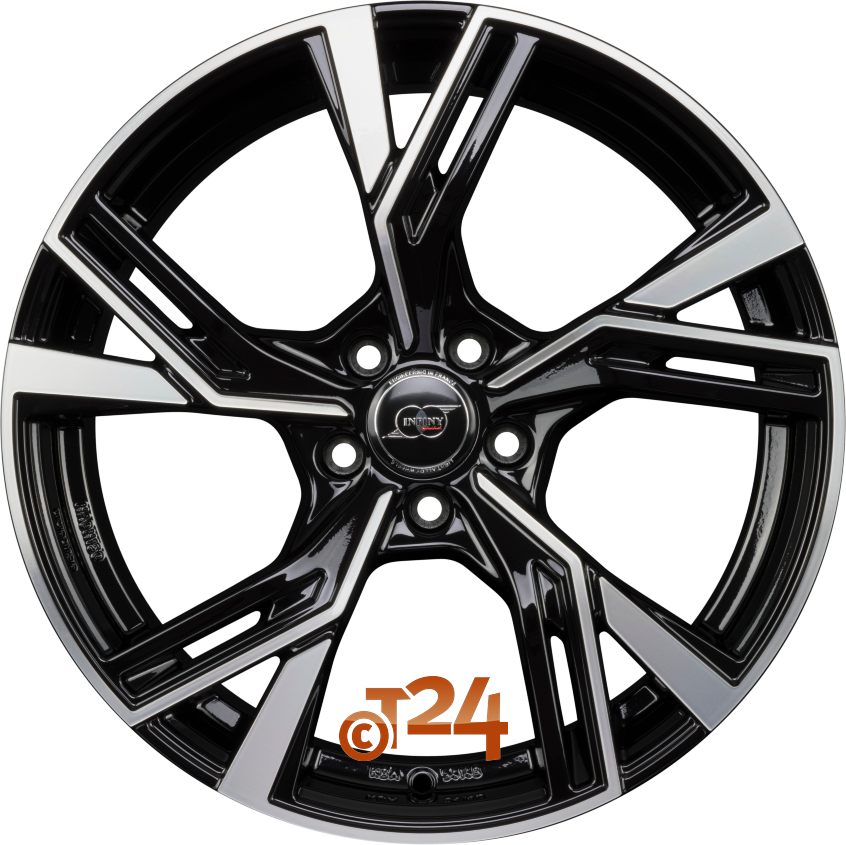 STADT INDIVIDUAL|Noir Brillant Face Polie - Bright Black Machined 20