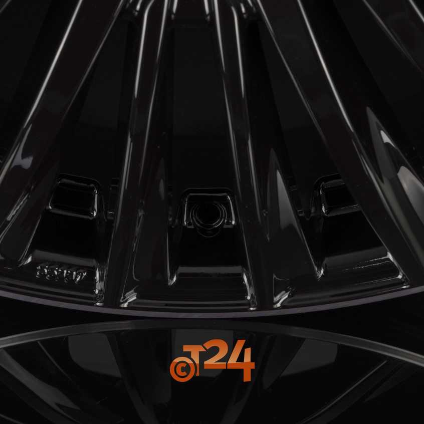 VECTOR|Noir Brillant Bord Polie-Bright Black Lip Machined 19