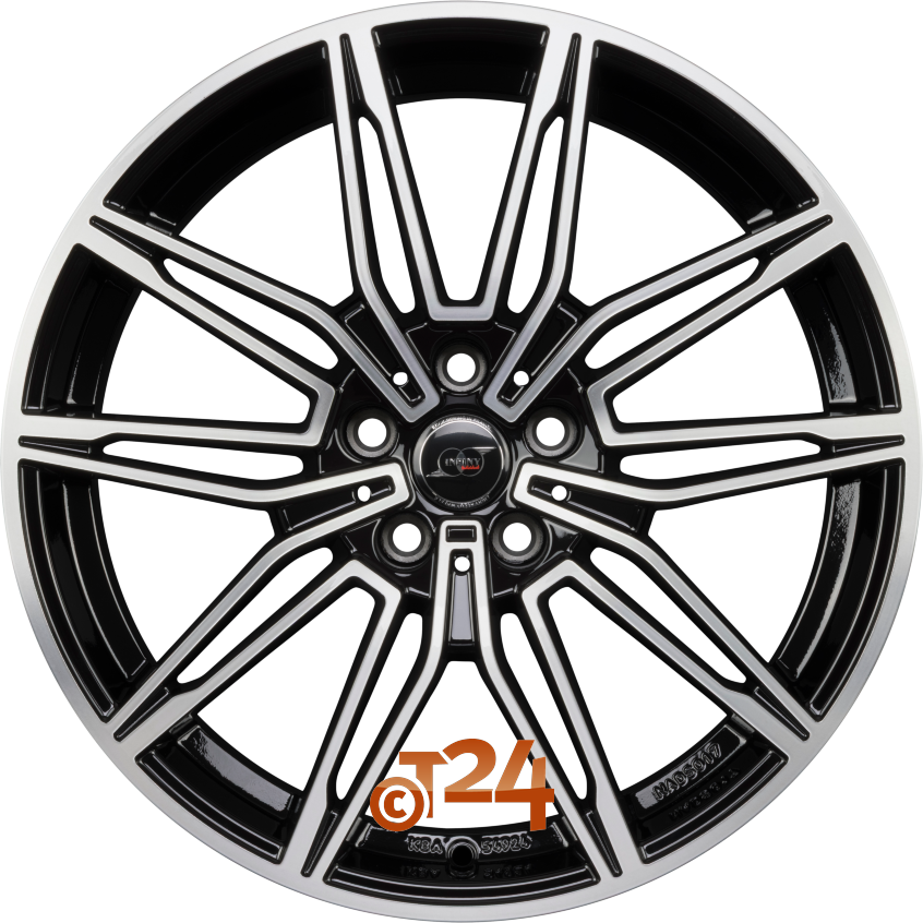 WELT LIGHT|Noir Brillant Face Polie - Bright Black Machined 19