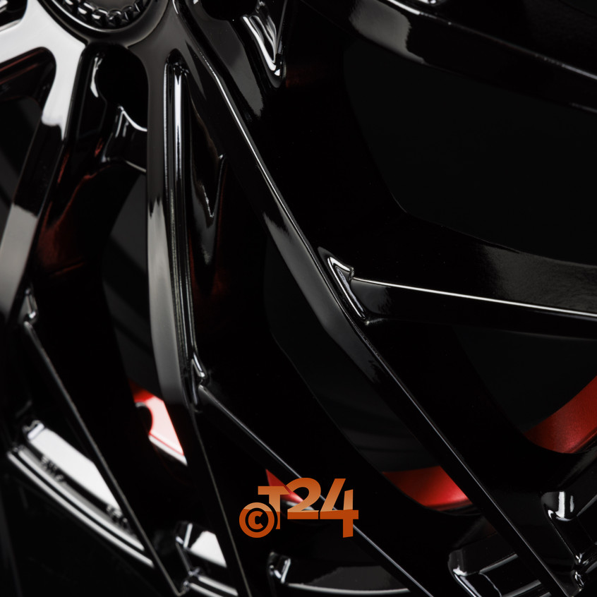 SSF-1|Black Glossy Red Inner Lip (BGRIL) 19