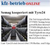 Semag kooperiert mit Tyre24