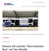 Saitow AG schickt “Recruitment Bus” auf die Straße
