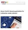 Alzura Tyre24: Bewertungsfunktion für Lieferanten reaktiviert