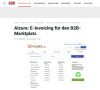 Alzura: E-Invoicing für den B2B-Marktplatz