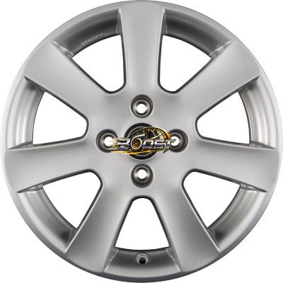 BORBET CA Crystal Silver 6.00x14 4x98 BORBET CA Crystal Silver 6.00x14 4x98