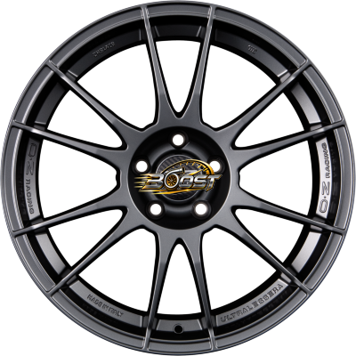 OZ ULTRALEGGERA Matt Graphite Silver 7.50x17 5x100 OZ ULTRALEGGERA Matt Graphite Silver 7.50x17 5x100