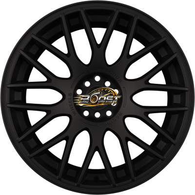 BARRACUDA KARIZZMA Matt Black Pure Sports 7.50x17 4x100 BARRACUDA KARIZZMA Matt Black Pure Sports 7.50x17 4x100