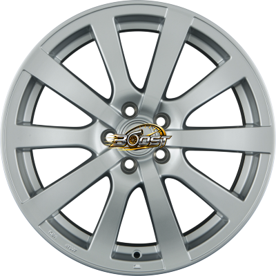 PLATIN P 58 Silver — Zilver lichtmetalen velg