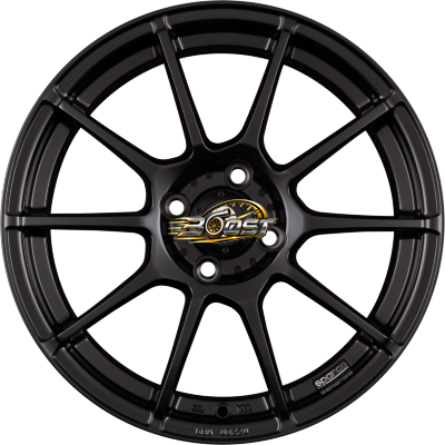SPARCO ASSETTO GARA Matt Black 7.50x18 4x100 SPARCO ASSETTO GARA Matt Black 7.50x18 4x100