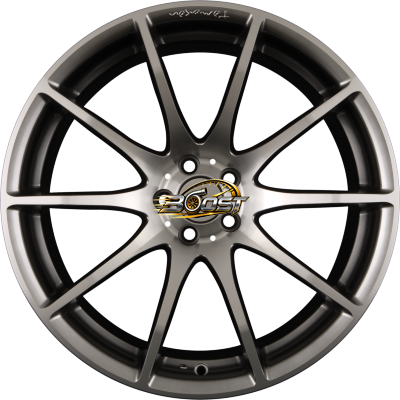 TOMASON TN1 Hyperblack Polished — Zwart lichtmetalen velg