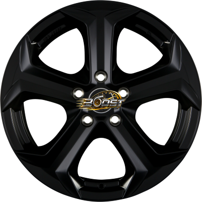 AUTEC XENOS (X) Schwarz Matt — Zwart lichtmetalen velg