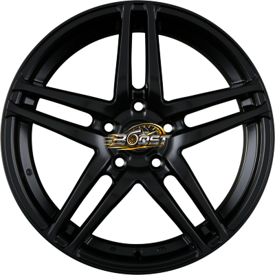RACER WHEELS ZENITH Satin Black 6.50x15 4x108 RACER WHEELS ZENITH Satin Black 6.50x15 4x108