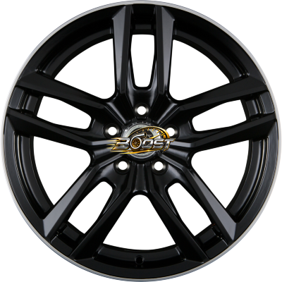 INFINY TORX Satin Black Machined Lip 6.50x15 5x110 INFINY TORX Satin Black Machined Lip 6.50x15 5x110