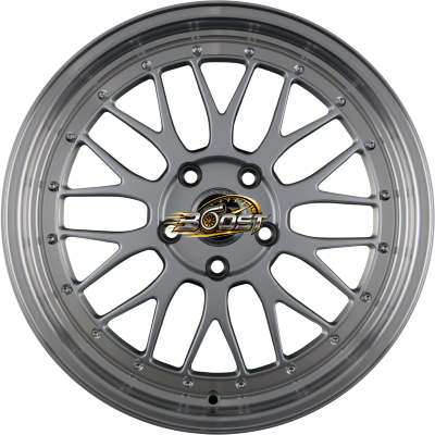 INFINY R1 LIGHT Silver Machined Lip 9.00x16 5x100 INFINY R1 LIGHT Silver Machined Lip 9.00x16 5x100
