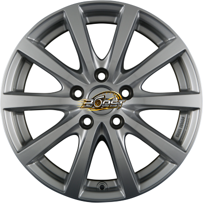 PLATIN P 69 Polar Silber — Zilver lichtmetalen velg
