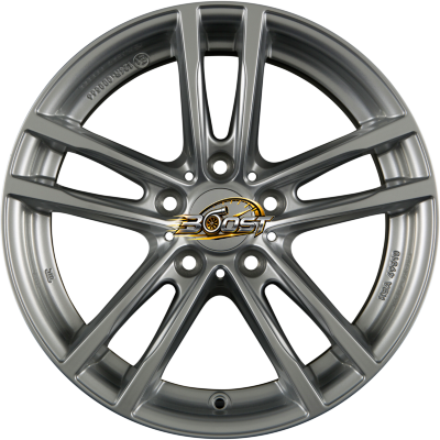 RIAL X10 Polar-Silber — Zilver lichtmetalen velg