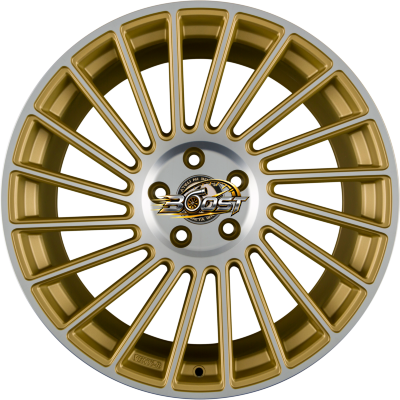 ETABETA VENTI-R Gold Matt Full Polish — Goud lichtmetalen velg
