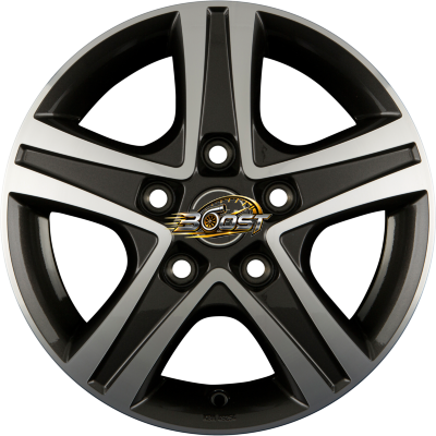 BORBET CWD Mistral Anthracite Glossy Polished 6.00x15 5x118 BORBET CWD Mistral Anthracite Glossy Polished 6.00x15 5x118