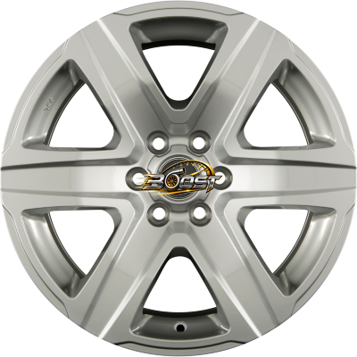MAK STONE 6 Silver — Zilver lichtmetalen velg