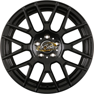 2DRV by WHEELWORLD WH26 Schwarz Glanz Lackiert (SW+) — Zwart lichtmetalen velg