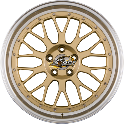 MB-DESIGN LV1 Gold Glänzend Poliert — Goud lichtmetalen velg