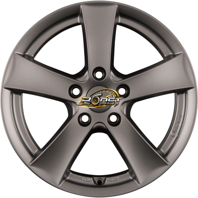 DEZENT TX GRAPHITE - Graphite Matt — Grijs/antraciet lichtmetalen velg